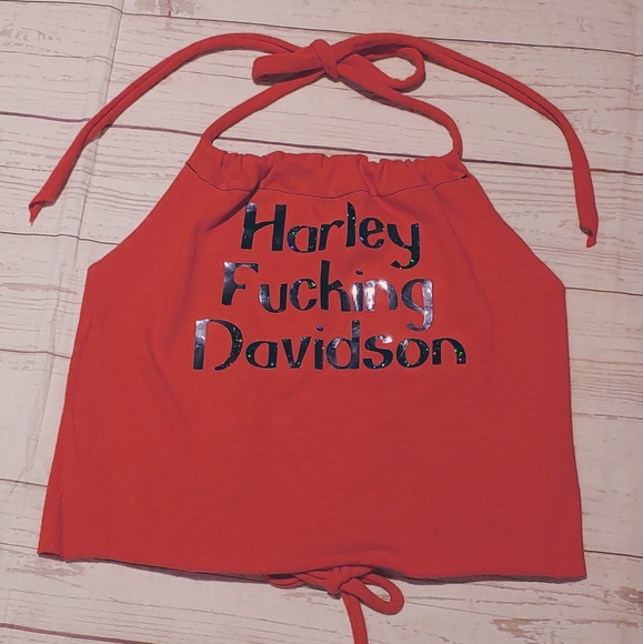 Tops - Corset back chopped crop